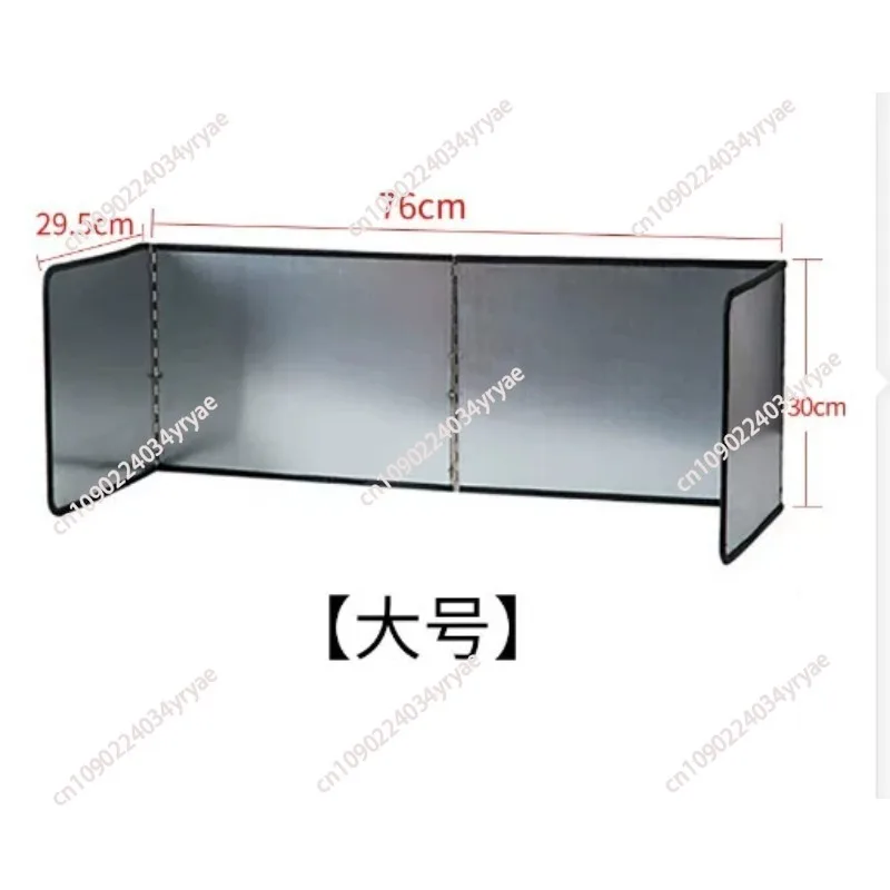 Oil Splash Guard Foldable Anti Splatter Shield Grease Splatter Screen for Home Restaurant Cooking Cooktop Gas Top Dining Room