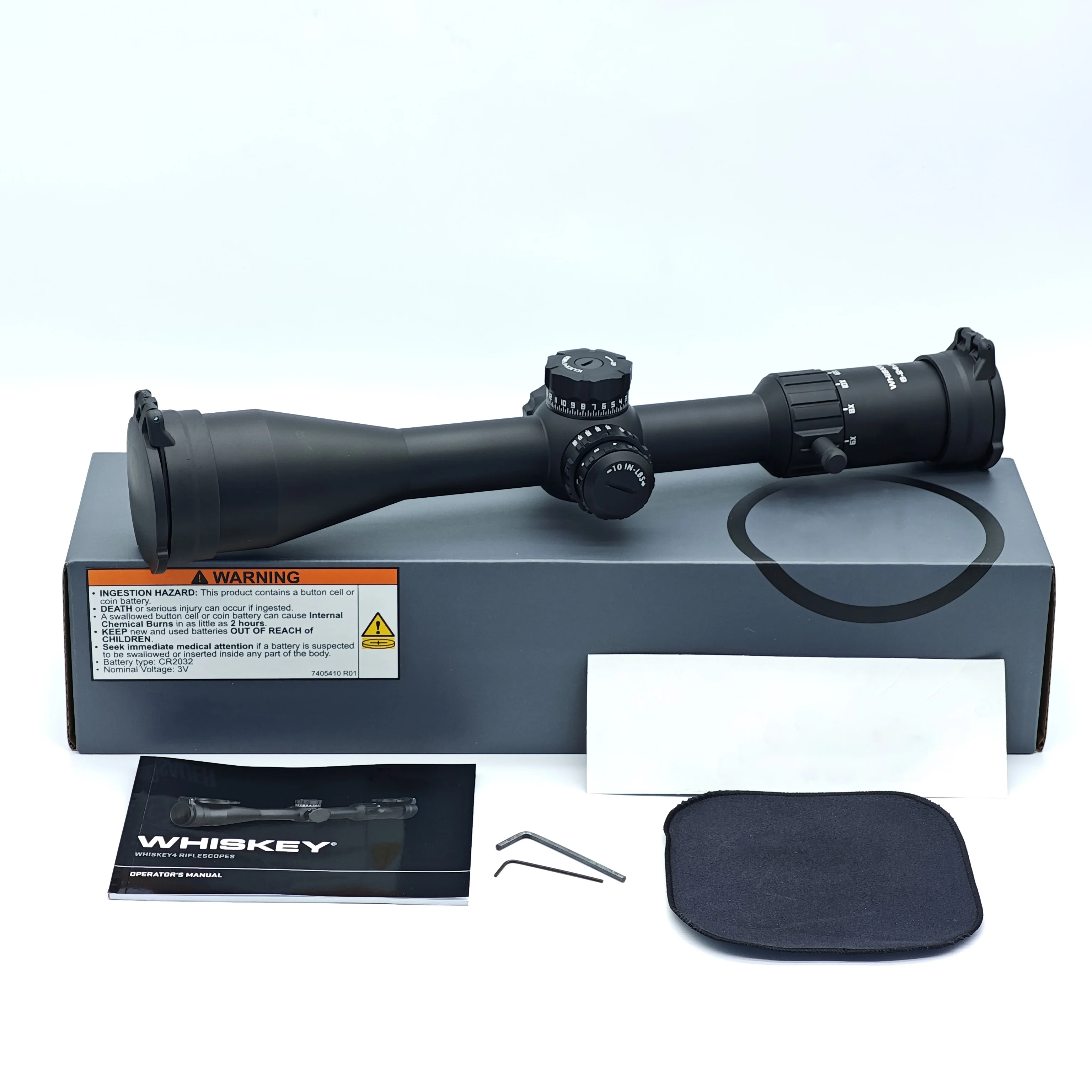 

Высокоточный универсальный прицел WHISKEY4 6-24x50 мм FFP с нулевым остановком, противоударный откидной колпачок, быстродействующий рычаг для дальнего стрельбы
