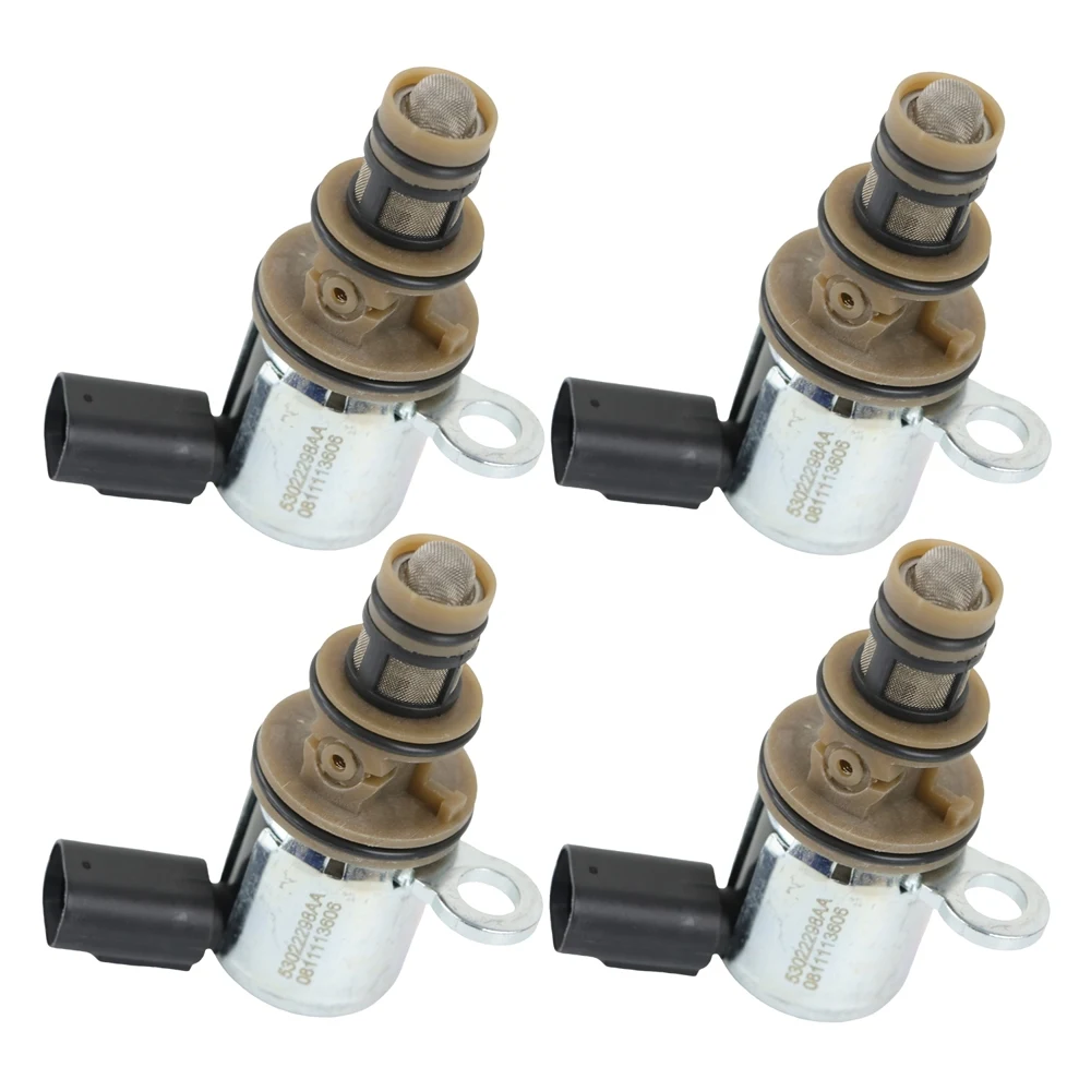 4pcs Engine Multiple Displacement Solenoid 53022298AA For 2010-2021 Dodge Ram 1500 Engine Parts Components Valves & Parts