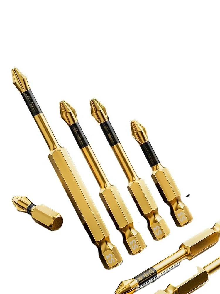 Anti-Slip Magnetic Impact Phillips Drill Bits Set Super Hard Hex Shank for Electric Screwdriver  Cordless Drill Industrial Tools