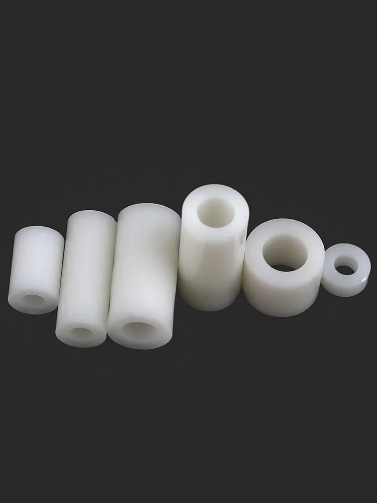 ABS Insulation Isolation Column Plastic Cushion Through Column Nylon Sleeve Round Hole High Column Washer Pillar Spacer