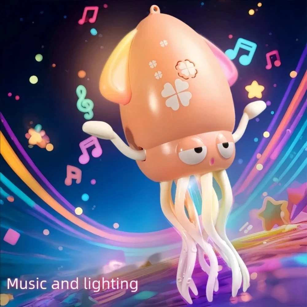 Various Styles Arm Powered Spooky Dancing Octopus Toy Fun Interactive Tabletop Ornament Novelty Birthday Festival Gift
