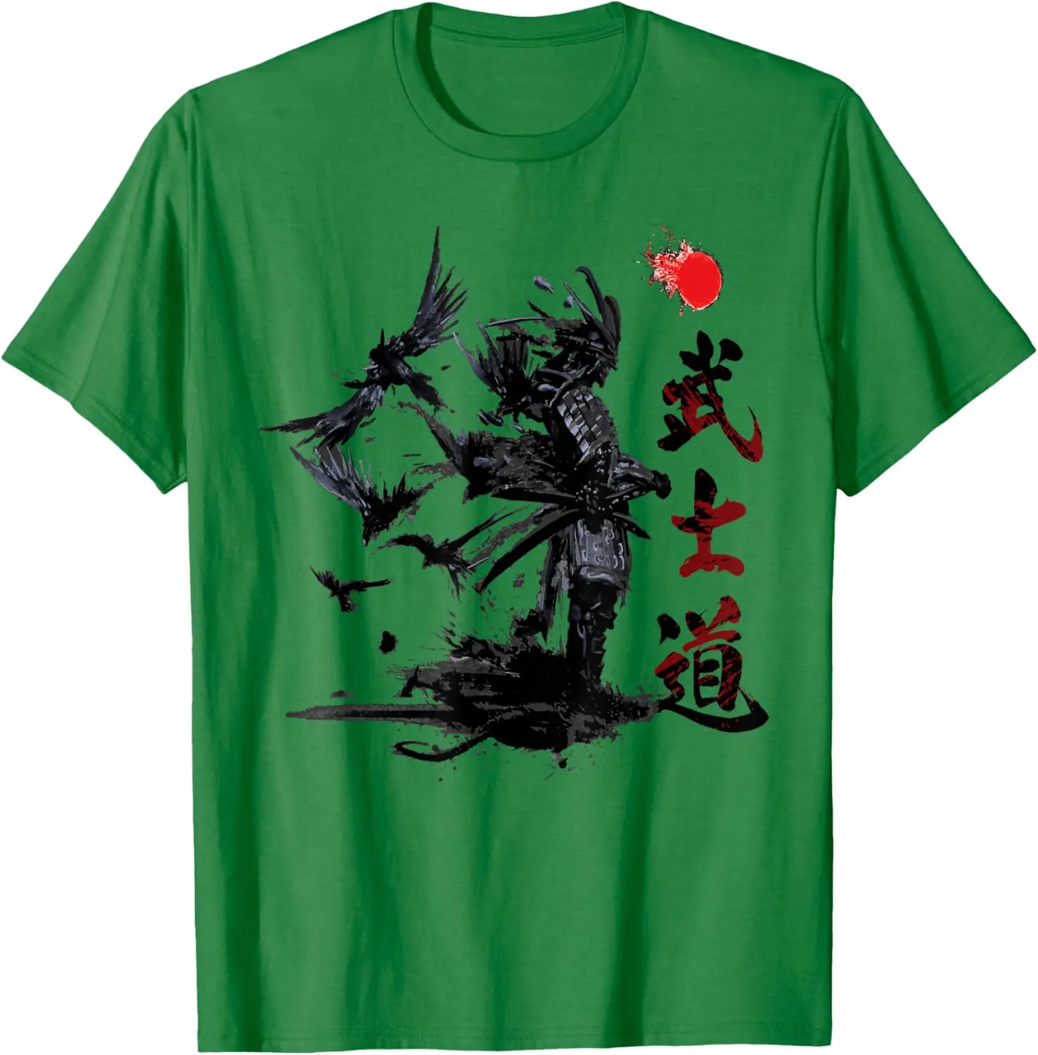 Ronin Samurai Warrior Bushido Mori T-Shirt 100% Cotton O-Neck Short Sleeve Summer Casual Mens T-shirt Streetwear
