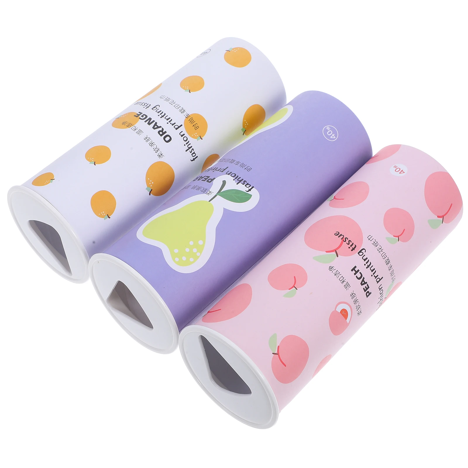 

3pcs Car Tissue Box Cute Daisy Print Paper Holder for Car Travel 40 Sheets Soft Tissues Bathroom Dispenser