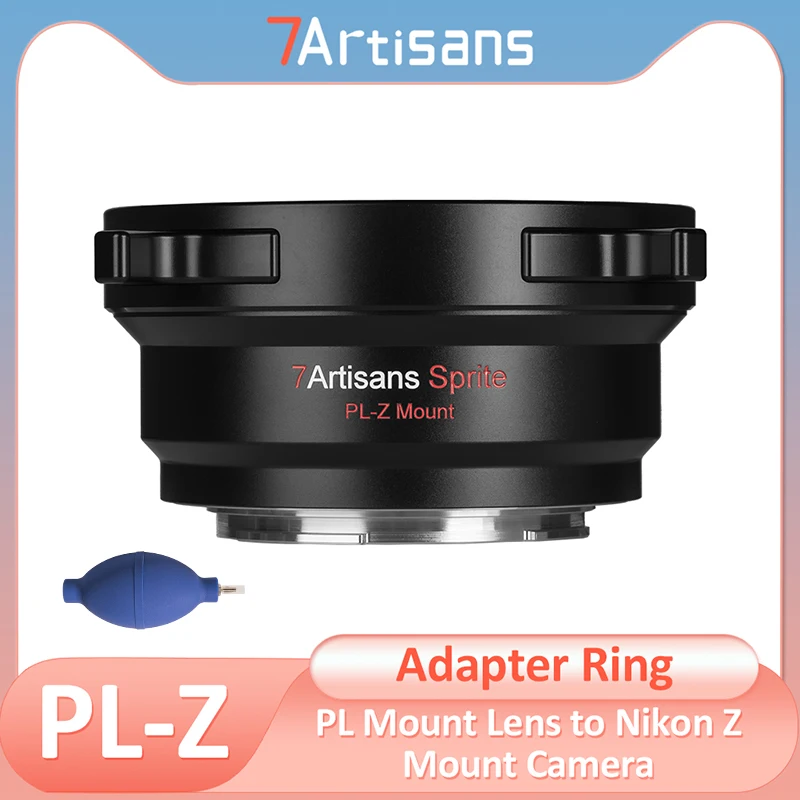 7artisans PL-Z Camera Lens Adapter for PL Mount Lens to Nikon Z Mount Camera Z6 Z7 Z8 Z9 Z6ii zfc Lens Convertor Adapter