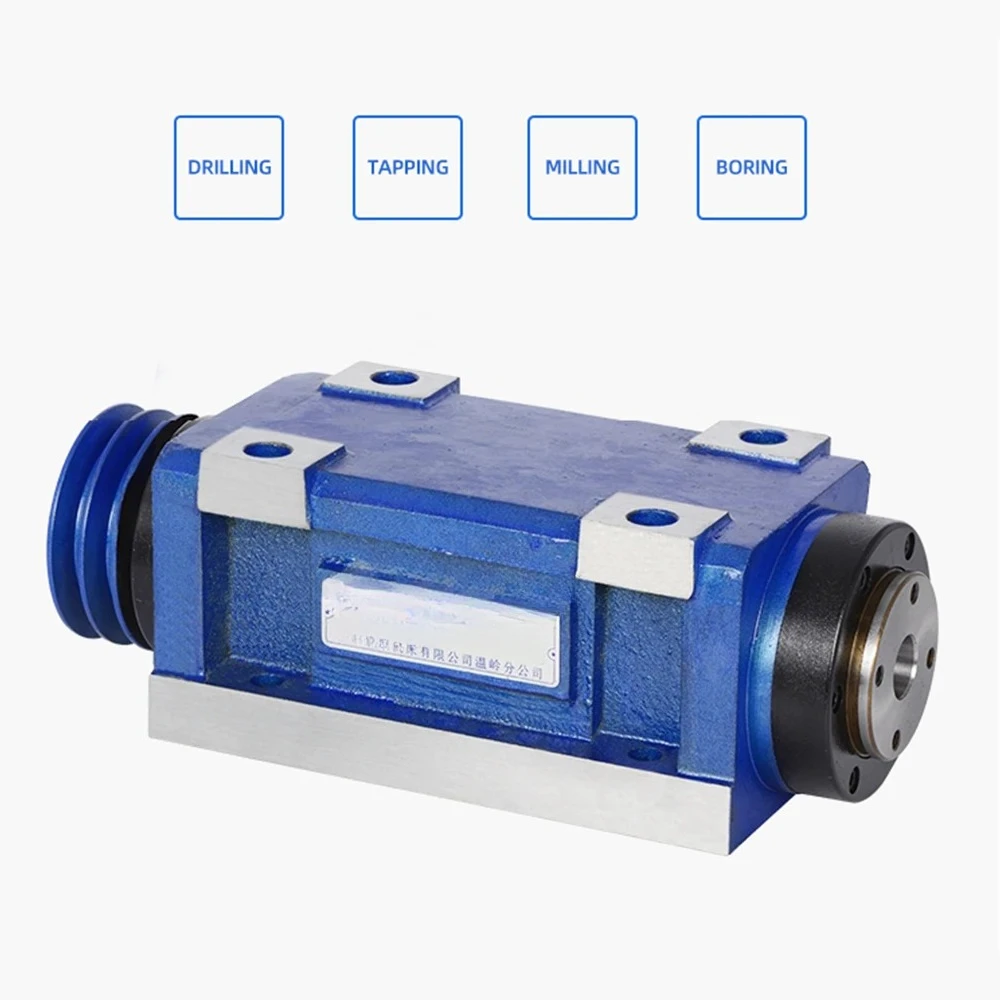 Nt30 / Mt30 Milling Head Spindle Machine Tool Power Head Tapping Tooth Spindle Head for Boring Milling Drilling