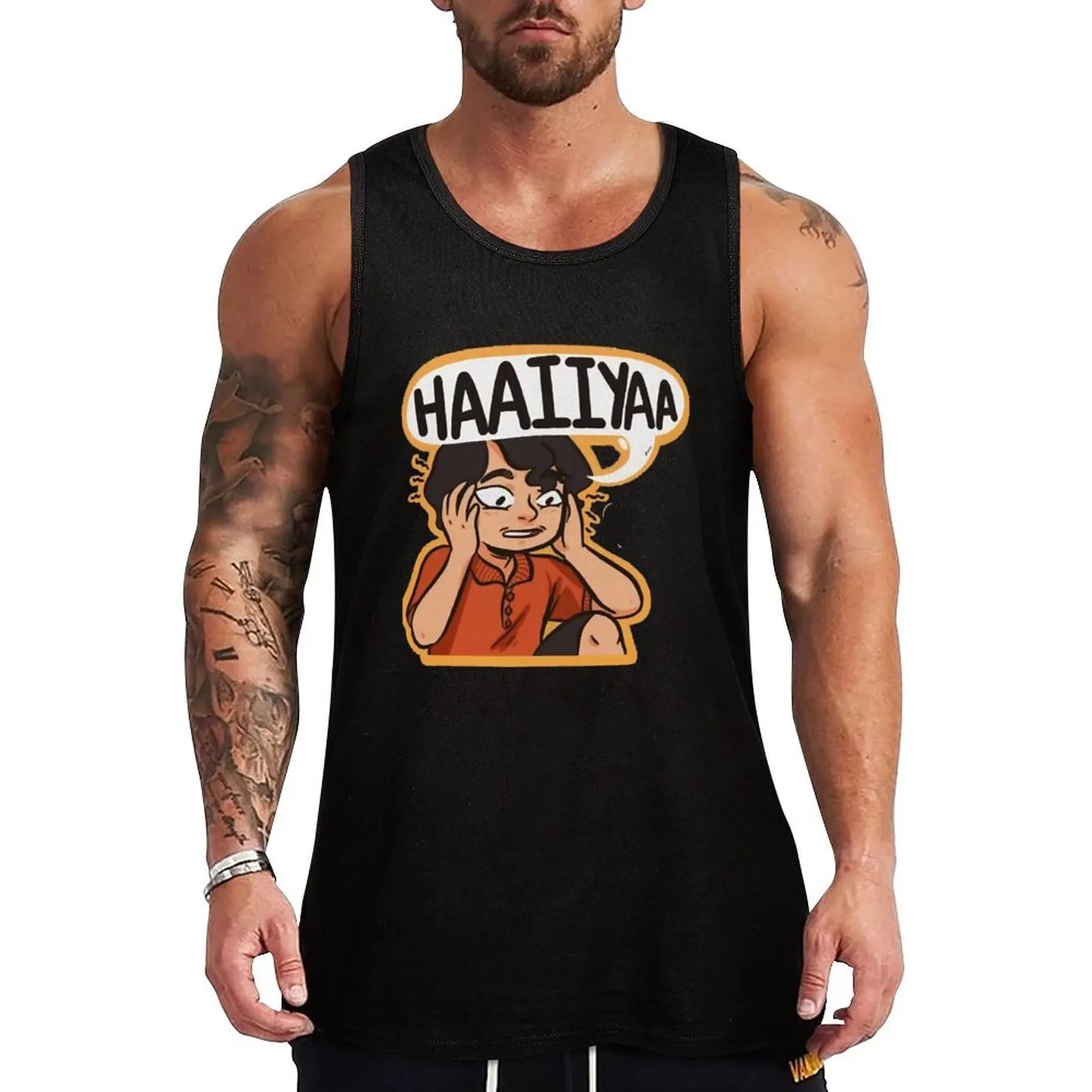 

Uncle Roger HAIIYAA Merch Tank Top summer 2025 anime t-shirts T-shirt man