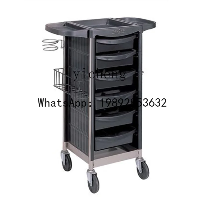 AA  Advanced Perm and Dye Tool Cart Beauty Salon Special Hand Push Cart Multi-functional Tool Cabinet