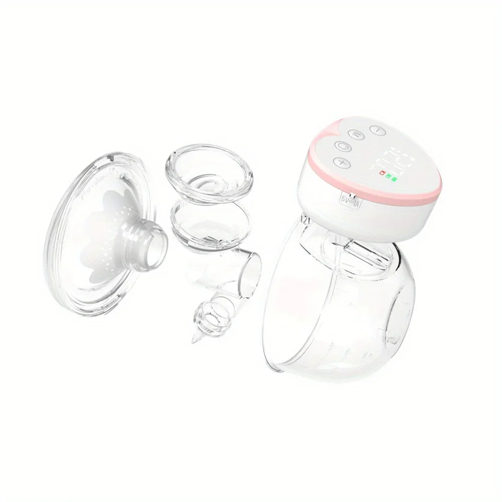 Wearable Electric Breast Pump Hands-free Rechargeable Automatic Invisible Milking Machine Portable Breast Pump