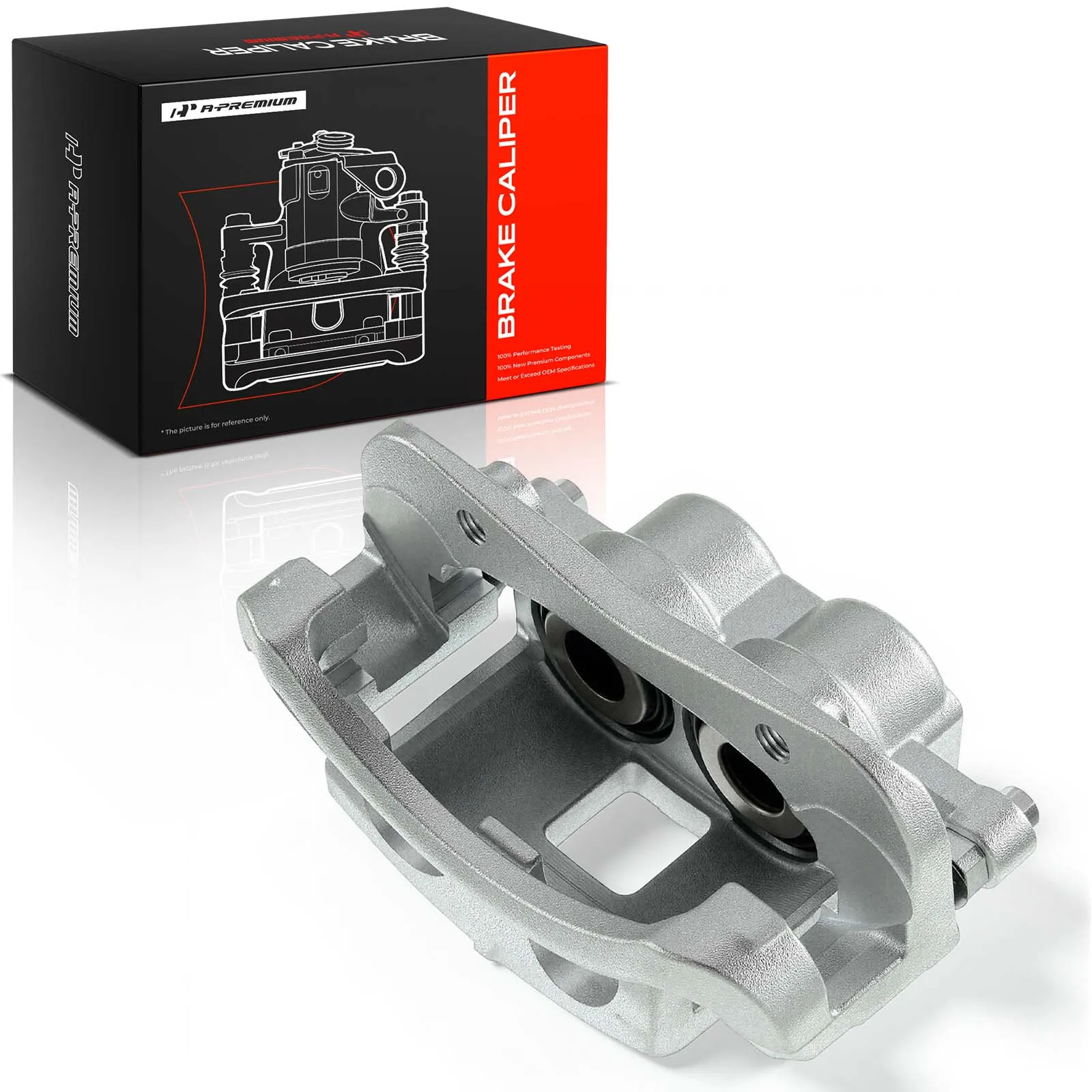 A-Premium Front Right Brake Caliper with Bracket for Chevrolet Colorado 2004-2008 GMC Canyon 2004-2008 Pontiac G6 2005 Isuzu