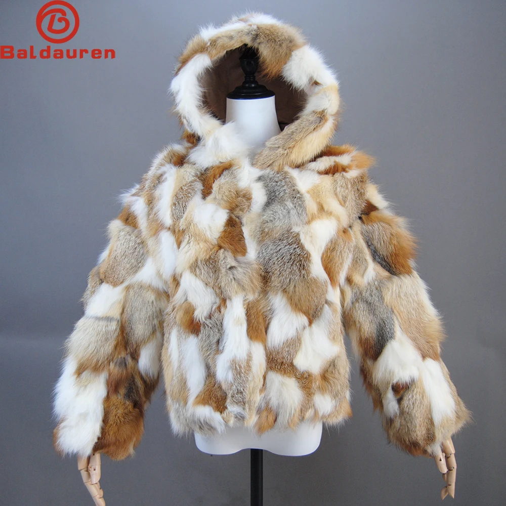 

Fashion Natural Fox Fur Coat Sleeve Fur Real Fox Fur Natural Raccoon Winter Women Fur Coat High Quality Silver Fox Fed Fox Fur