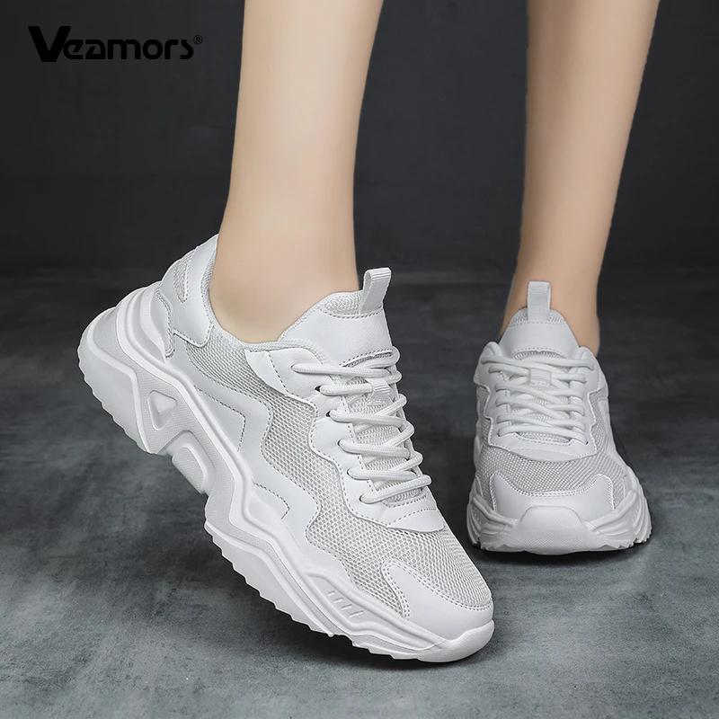 

Women Retro Sneakers Breathable Running Shoes Fashion Platform Walking Shoes Versatile Style Casual Sports Shoes