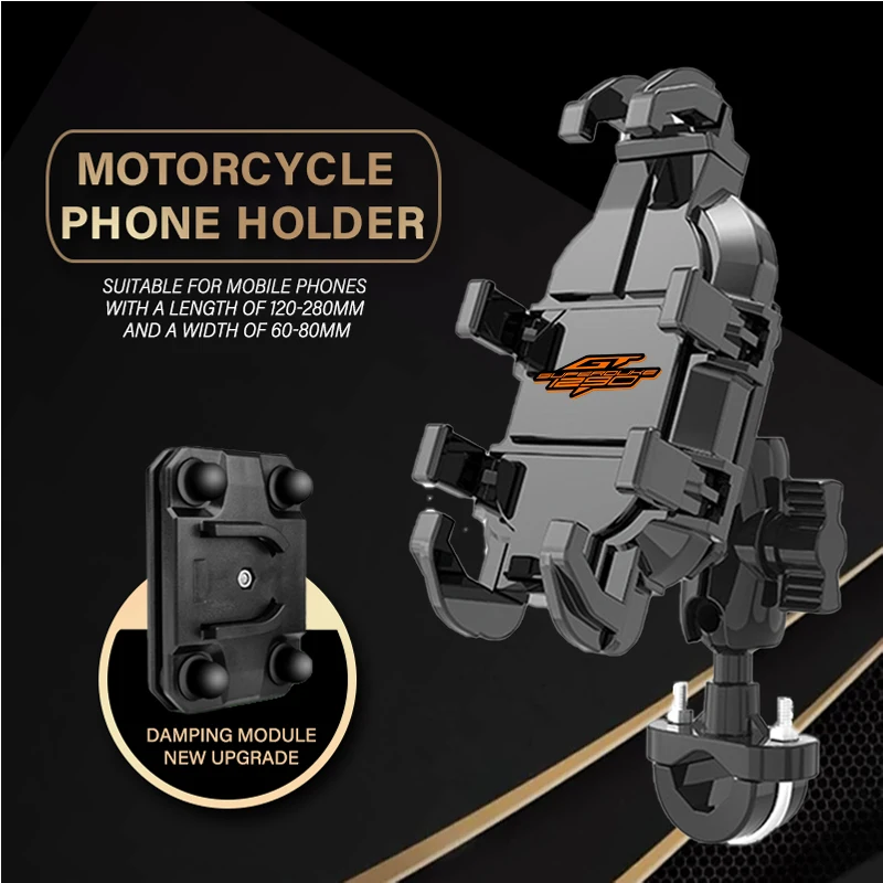 For 1290 SuperDuke GT 1290 Super Duke GT 2006-2024 2025 LOGO Mobile Phone Holder GPS Stand Bracket Motorcycle Accessories