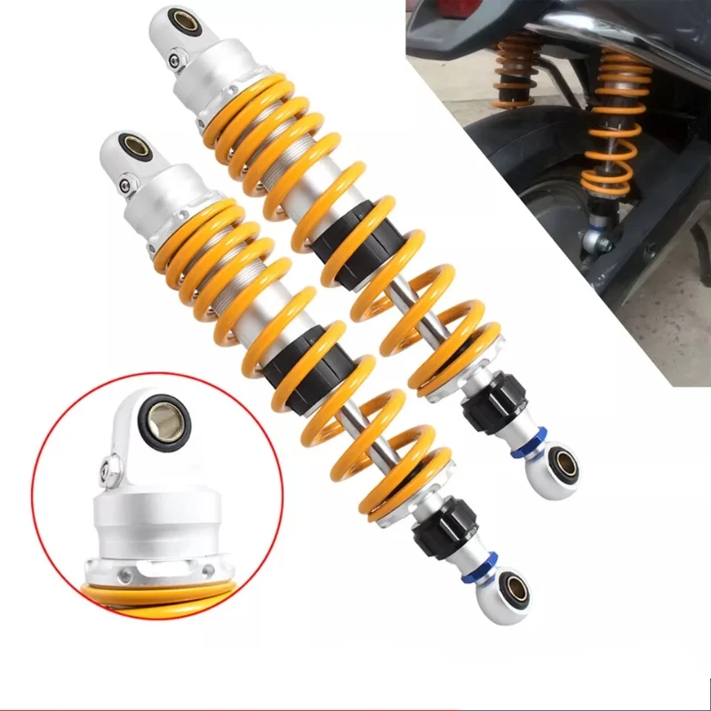 RFY 8mm Spring 300MM 310mm 330mm 340mm 350mm Nitrogen Damping Adjustable Rear Shock Absorber For YAMAHA XV1100 SUZUKI GSX1400