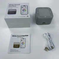 Small Intelligent Wireless Bluetooth Speakers Built-in 32 Kinds of White Noise Sleeping Aid LED Nightlight with Timing Off