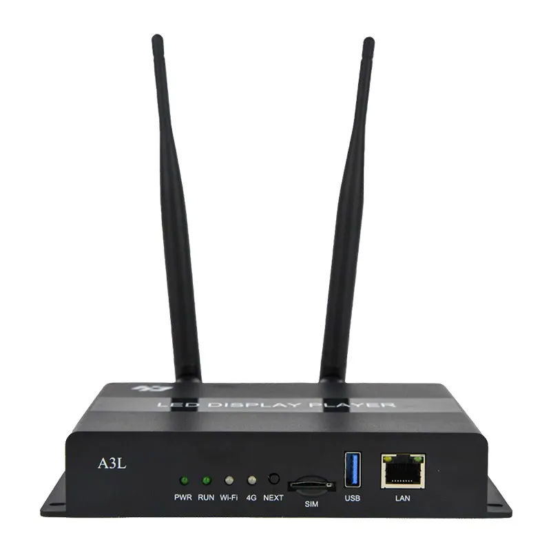 Huidu A3L Asynchronous LED Controller for LED Display Supports Mobile Phone Wireless Control Multimedia Player