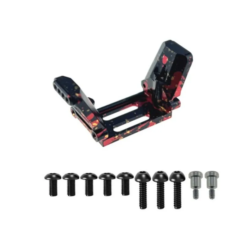 Fit for MJX 1/18 H18P RC Car Premium Replacement Spare Parts, Including Rear Shock Bracket and Receiver Tray