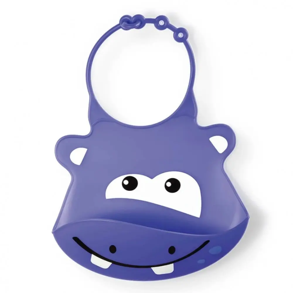 MultiKids Baby Silybib Hippo Bb044 Silicone Bib