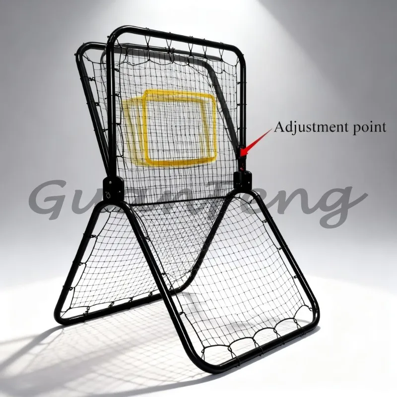 High durability multi-sport rebounding training net, bounce practice pitching and return practice rebounding