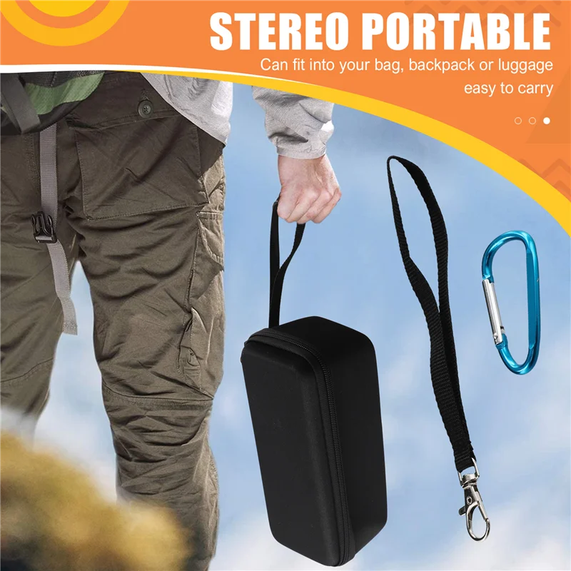 PHILE-For Flip 6, чехол, сумка, беспроводной Bluetooth-динамик, жесткий портативный защитный ящик из ЭВА для путешествий, противоударный