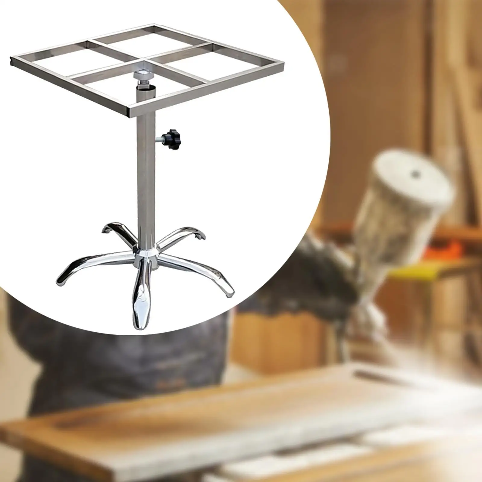 Rotating Paint Rack, Spray Paint Table, Movable Paint Stand with Wheels for Model Making Product Display Product Packaging