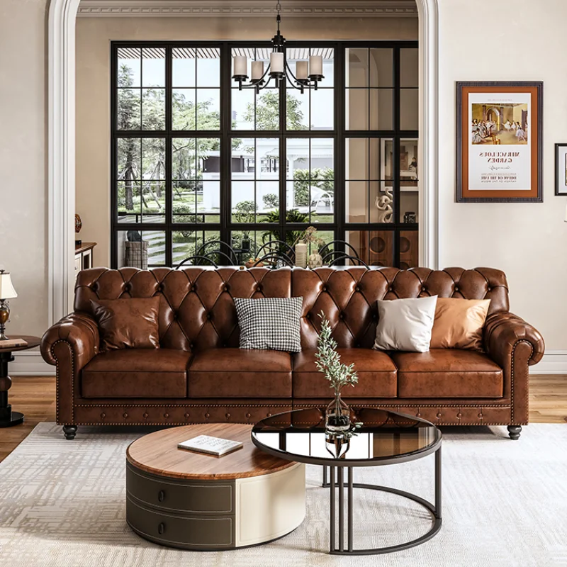 Glamour Individual Living Room Sofas Vintage European Nordic Lounge L Shape Sofas Puffs Luxury Couch Wohnzimmer Furniture Home