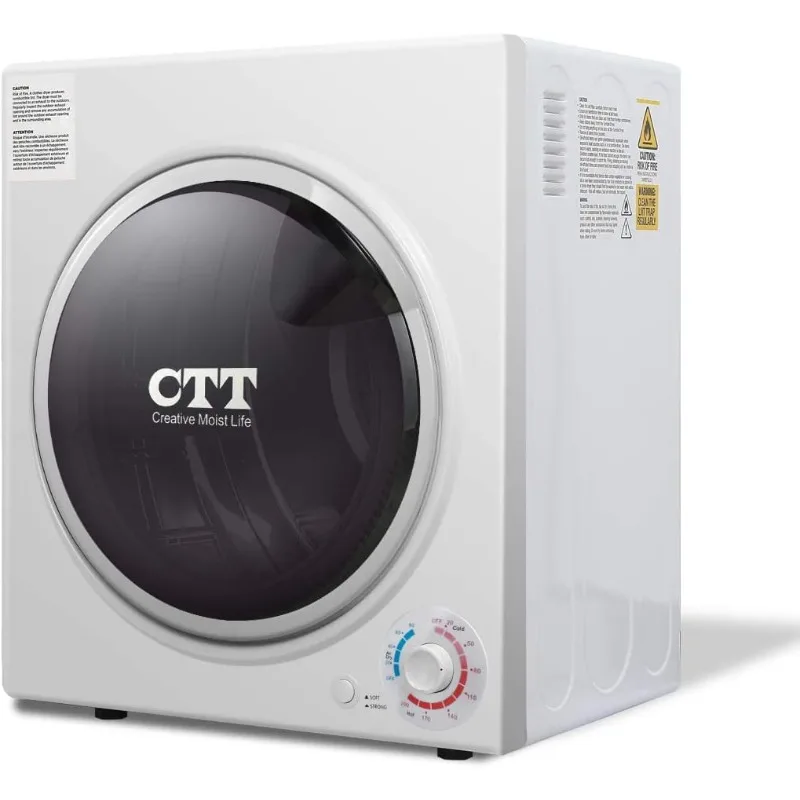 

CTT 3,5 Cu. футов. Сушилка для одежды, электрические сушилки для одежды мощностью 1500 Вт, электрическая сушилка для одежды с барабанным блоком из нержавеющей стали
