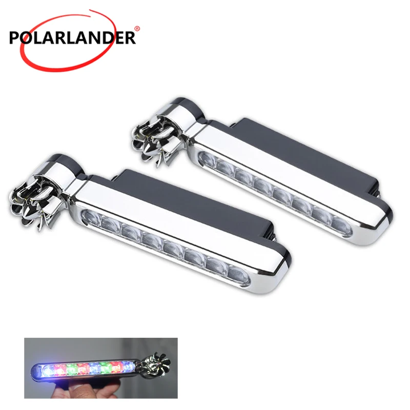 Auto Grille Decoration Light Colorful Wind Energy Supply Lamp Car Wind Power Modification Ambient Light