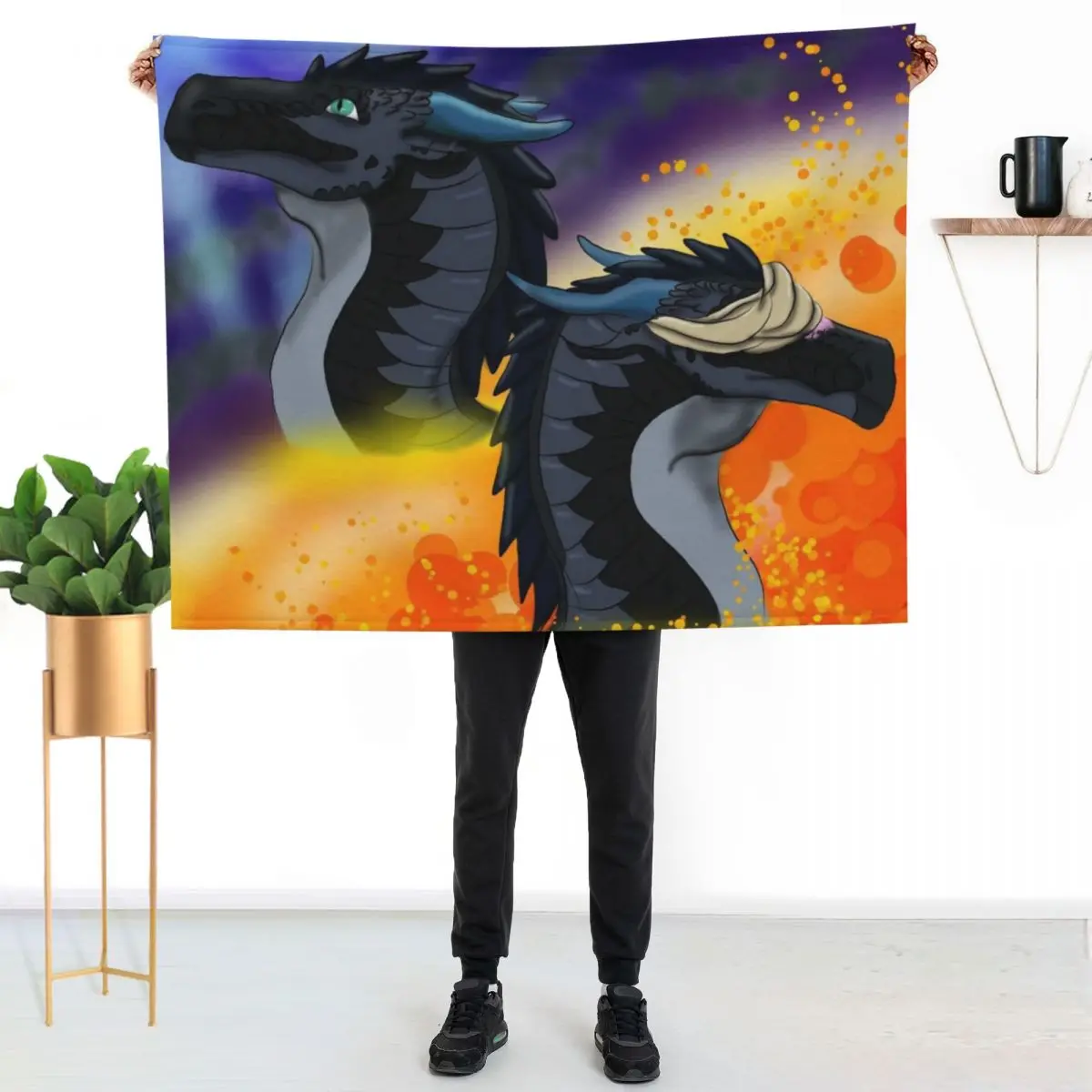 

Starflight Throw Blanket Air Conditioner Soft Blanket for Office Home