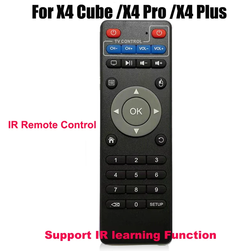 Ugoos X4 Plus S905X4 Android Box IR Wireless Remote Control For X4-CUBE X4 Pro X4Plus Android 11.0 TV BOX