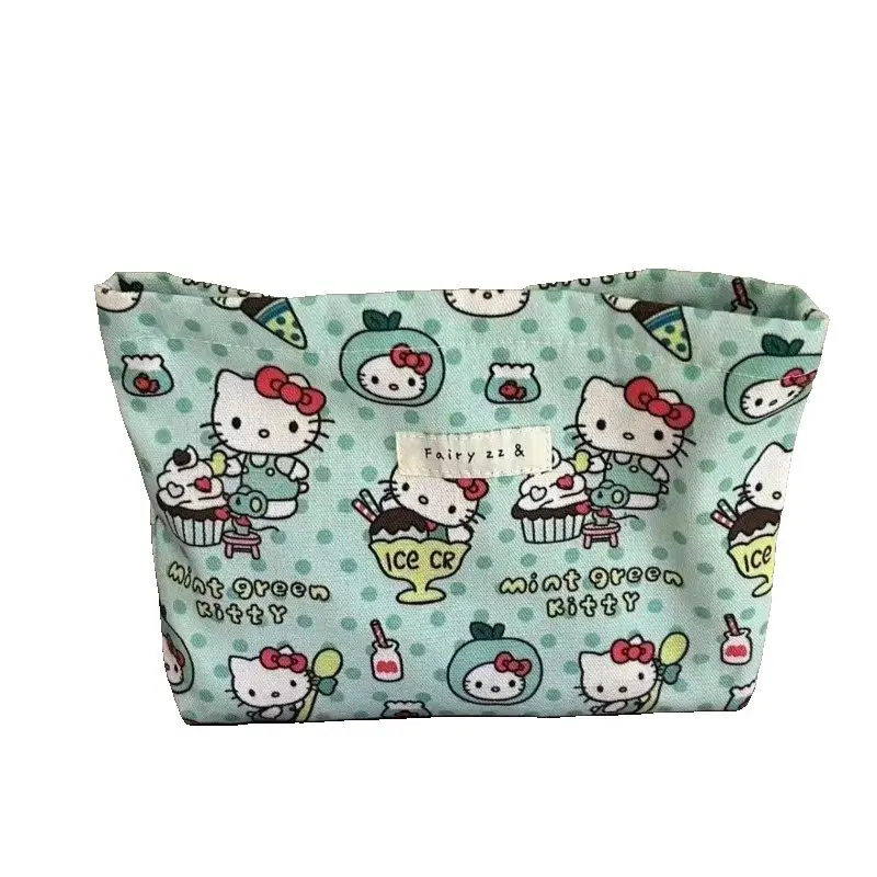 

Kawaii Sanrio Hello Kitty Cute and Lovely Cosmetic Case Easy To Store Cartoon Toiletry Bag Portable Travel Organizer