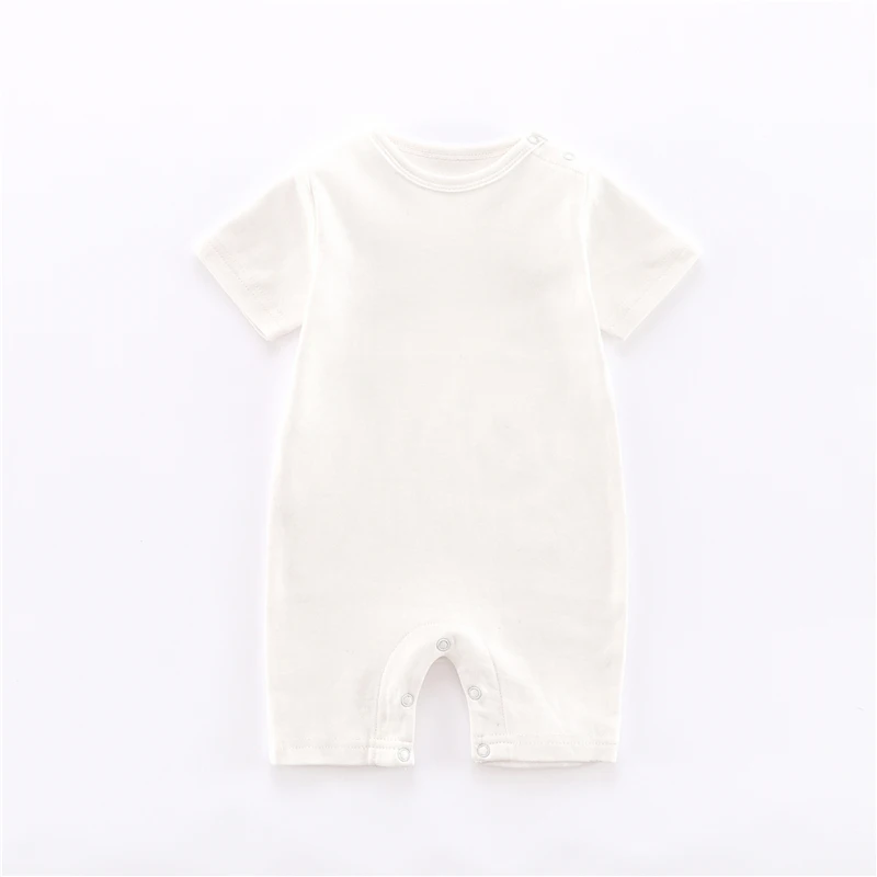 100% Cotton Summer Baby Rompers Newborn Infant Sleep and Play Jumpsuit Boys Girls Soft Comfortable Outift Short Sleeve
