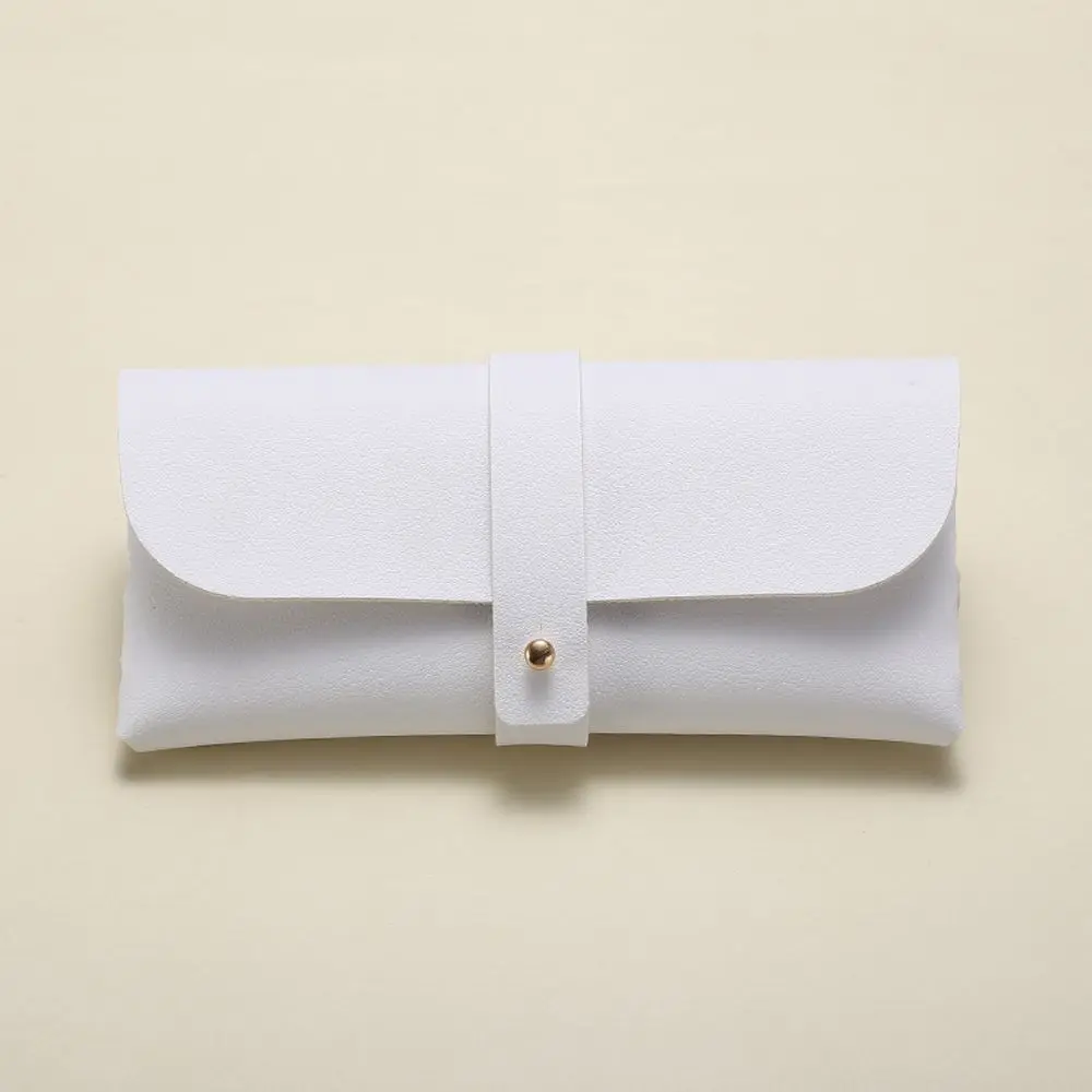 Fashion Portable Glasses Accessories Container Unisex Sunglasses Bag Glasses Box Glasses Storage PU Leather