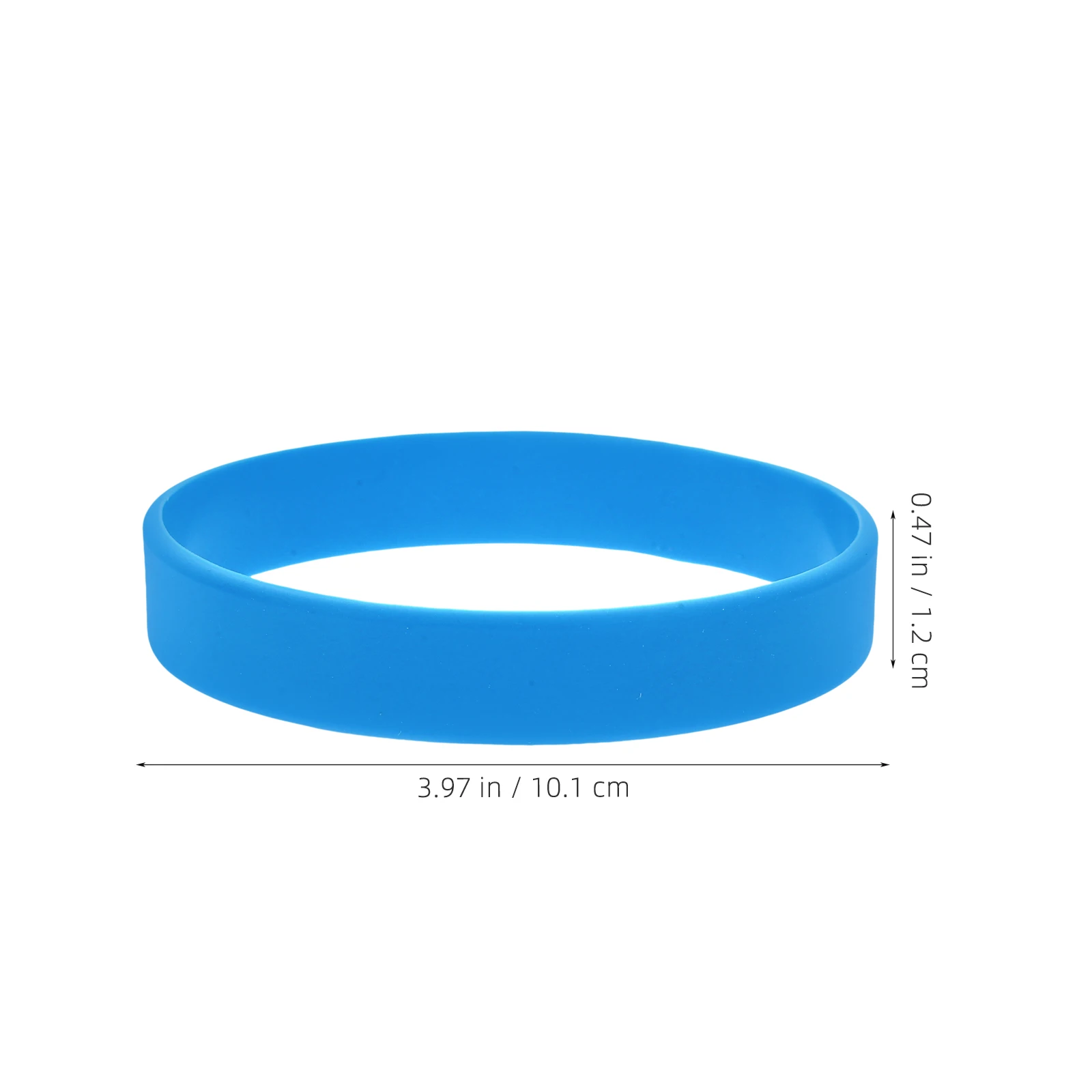 

50pcs Bracelets Wristbands for Women Men Party Silicone Bracelets Gifts Grass Green Elastic Reusable Accessories