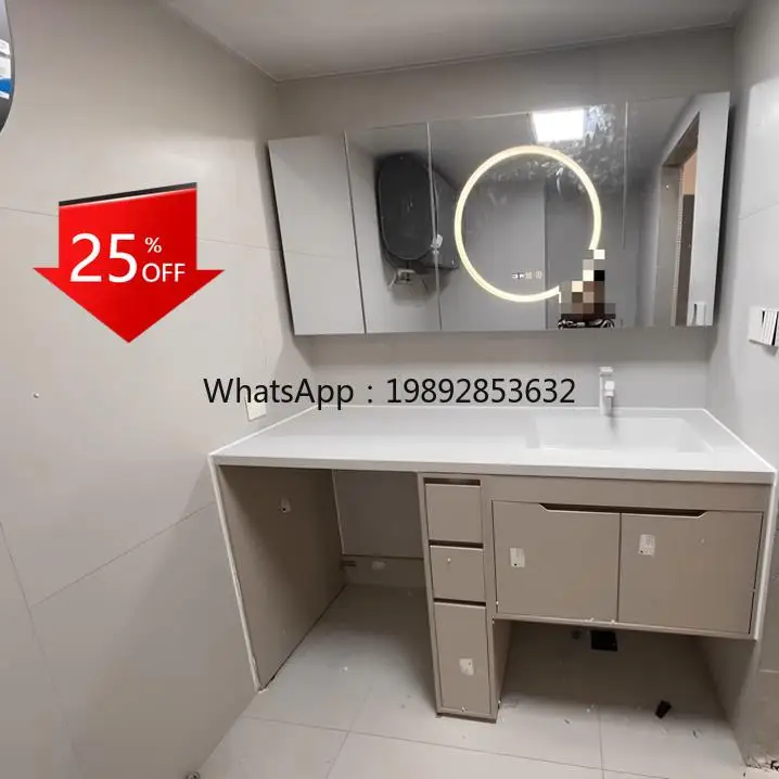 

imported DuPont, Dulijia, Corian integrated basin fashion light luxury washing machine cabinet washbasin combination