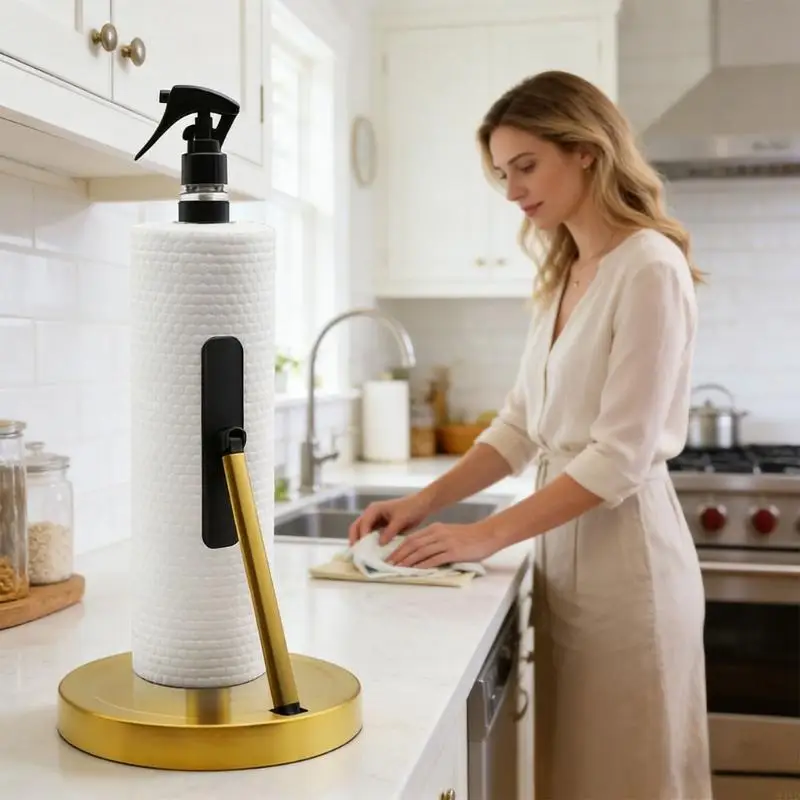 supporto-per-asciugamani-carta-e-soluzione-detergente-qualita-in-metallo-a-2-funzioni-con-base-resistente-per-bagno-e