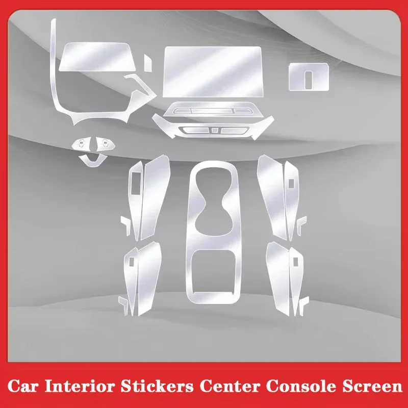 

Tpu Transparent Film Car Interior Sticker Center Console Touch Screen Gear Door Windows Lifting Panel for Volkswagen VW ID3 ID 3