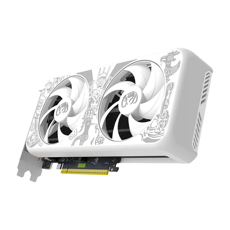 5060 rtx 5060 8GB 128Bit GDDR7 سطح المكتب placa de بطاقة الفيديو AX RTX5060 X2W OC 8GB بطاقة رسومات الألعاب