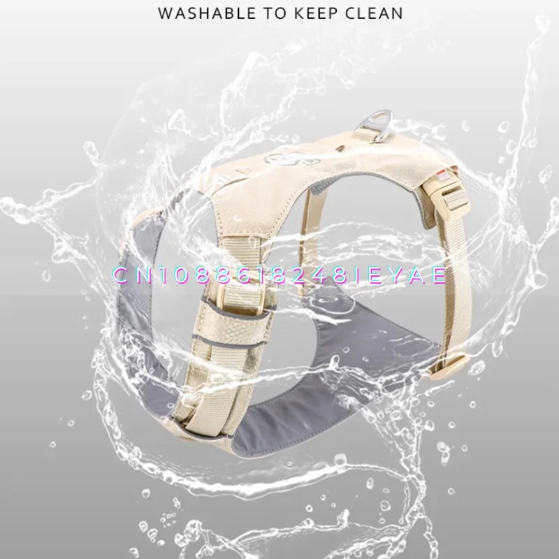 مكافحة كسر رقيقة ضوء الراحة الكلب تسخير Arnes Perro Pitbull Whybit السلوقي يسخر الكلاب اكسسوارات مستلزمات الحيوانات الأليفة #3