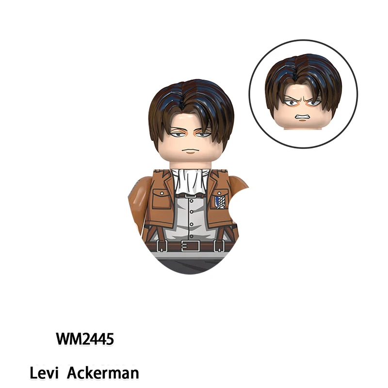 2026 Neue Mini-Bausteine Actionfiguren Attack on Titan Charaktere Bauklötze für Spielzeug Geschenke Kinder