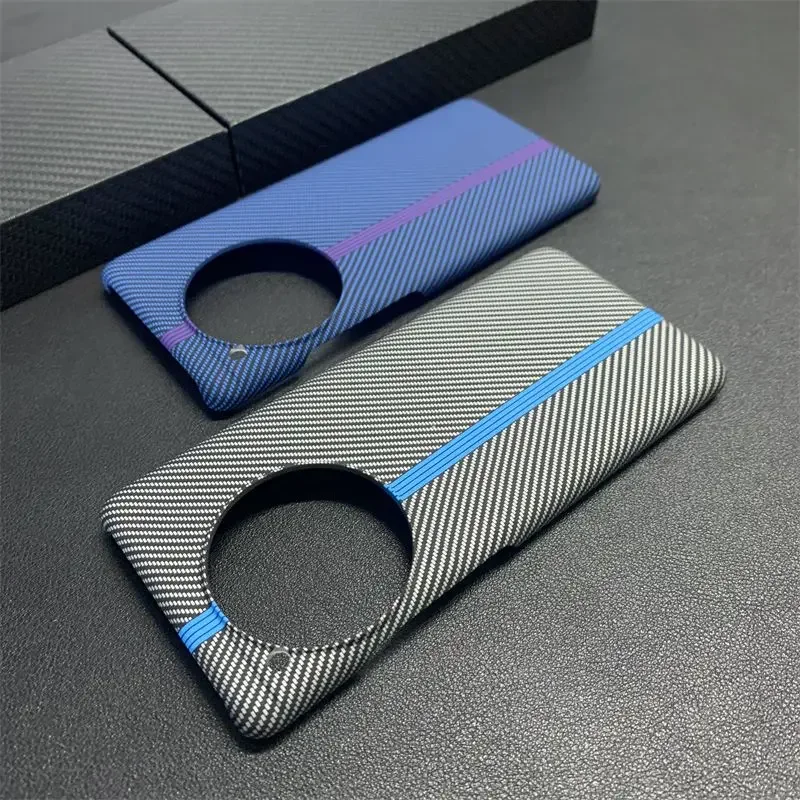 For OnePlus 12 12R Case Hard carbon fibre Slim Protective Back Cover Cases For OnePlus 11 11R One Plus 12 12R 1+12 Phone Shell