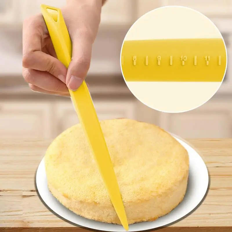 Cake Stripping Tool Cream Edge Smoother Ergonomic Baking Scraper Food Grade Cake Tools Baking Accessories For Kitchens Hotels