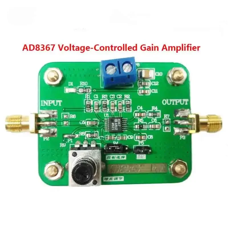 AD8367 Module Authentic Guarantee 500MHz 45dB Linear Variable Gain Amplifier function demo board