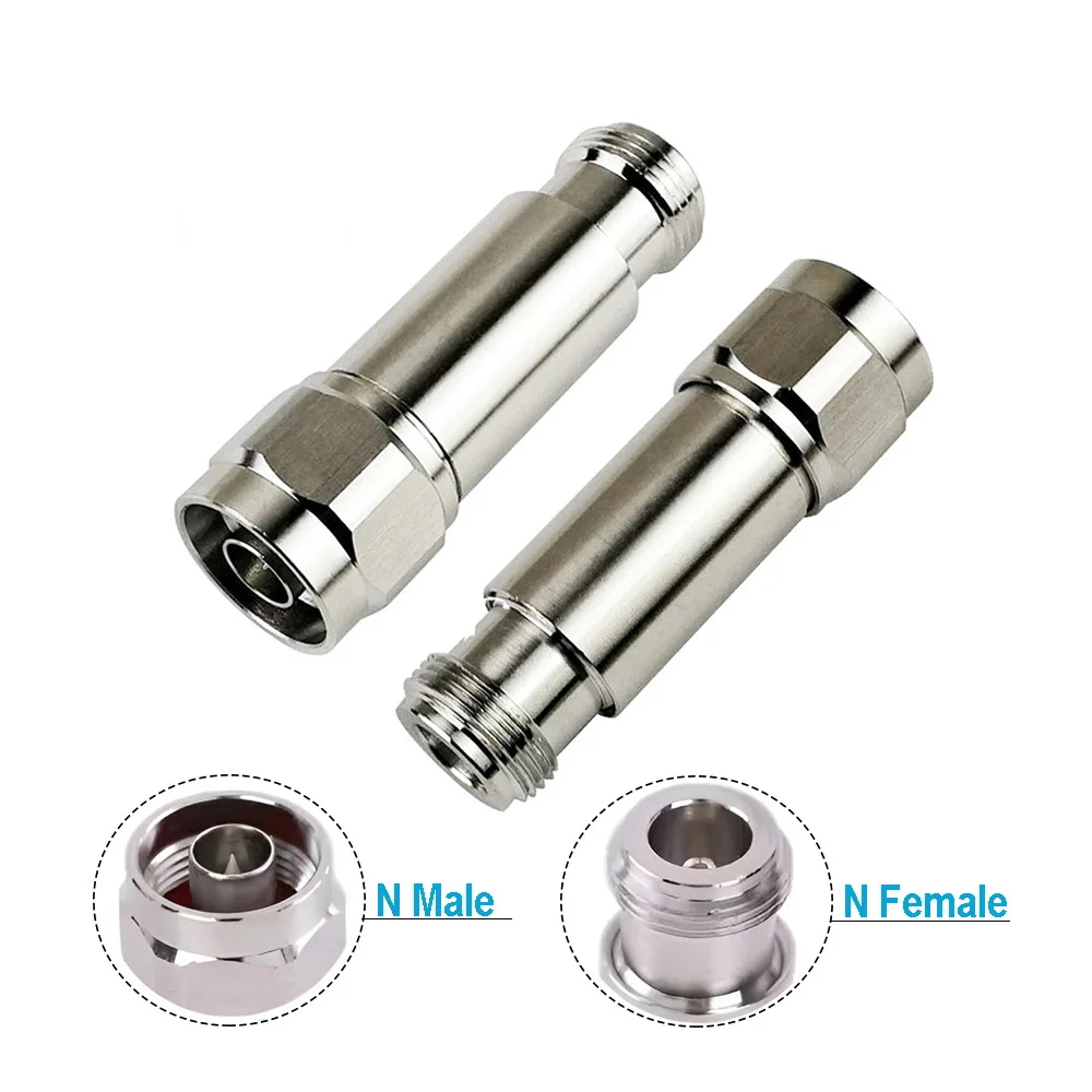 1Pcs 2W N Type Attenuator DC-3Ghz/4Ghz 1/2/3/5/6/10/15/20/30db/40db N Male to Female RF Coaxial Power Plug to Jack 50ohm