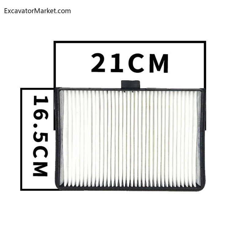 Per accessori per escavatori di alta qualità DOOSAN DH215/225/258-7 elemento filtrante per aria condizionata griglia del filtro dell'aria condizionata