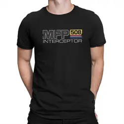 Mad Max Movie MFP Interceptor Tshirt Graphic Men Tops Vintage Alternative Summer Polyester Clothes Harajuku T Shirt