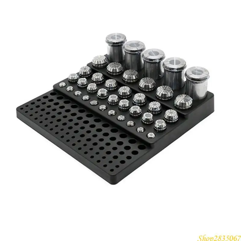 Router Bit Collecting Box Collets Storage Rack Milling Cutter Plastic Storage 831F