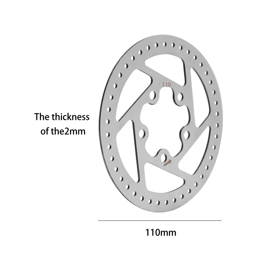 110mm 120mm disco The brake disc  freio rotor almofada peças reposição for xiaomi mijia m365 pro 2 scooter elétrico Replacement