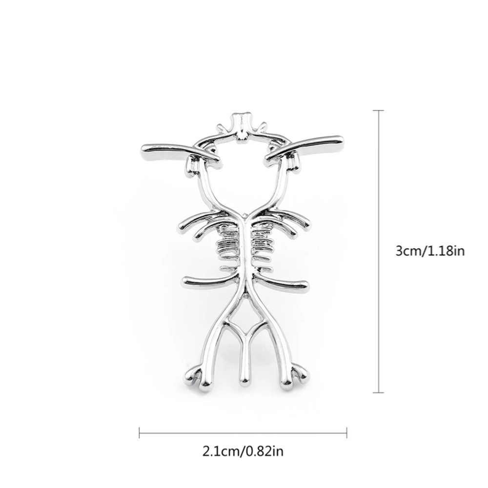 Circle of Willis Pins Medical Anatomy Arterial Circle Brooch Jewellery Gift Medicine Biology Jewelry Accessories Wholesales