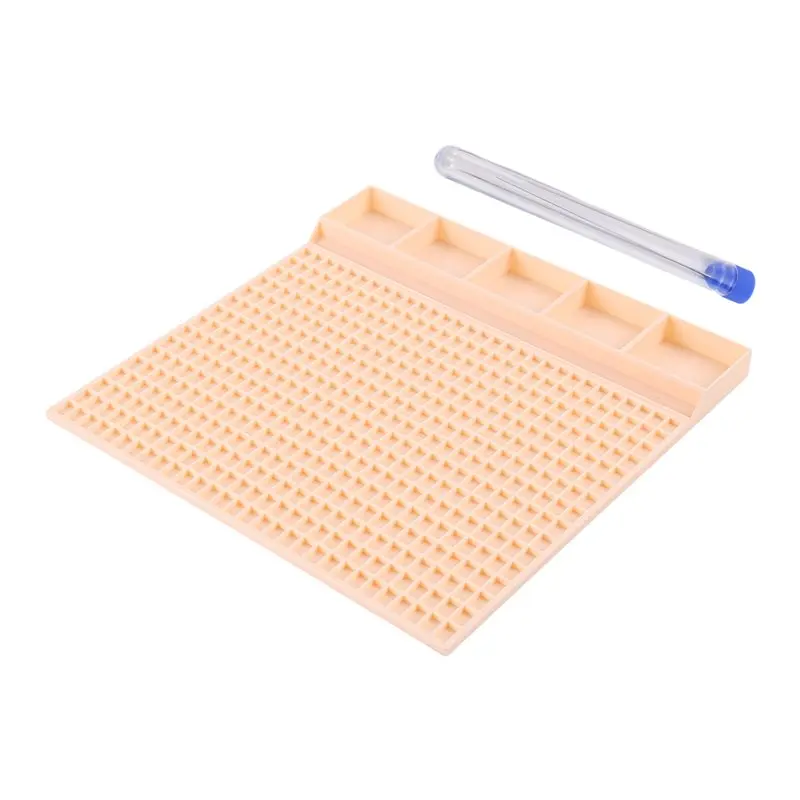 NEW HOT In Stock-Mini Tube Beads Quick Planning Tray Bead Bracelet Maker With Beading Tools For 6X9mm& 6X6mm Beads